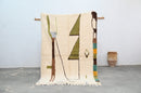 GobekUsa Handmade Moroccan Azilal Rug - 237x146 cm