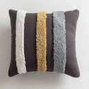 Handmade moroccan geometric pillow cover cream living room decor by Decorbites