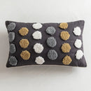 Handmade moroccan geometric pillow cover cream living room decor by Decorbites