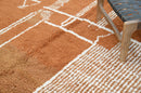 GobekUsa Handmade Moroccan Traditional Azilal Rug - 328x197cm