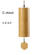 GobekUsa Bamboo Chord Wind Chimes: Handmade Musical Outdoor Decor for Garden and Home