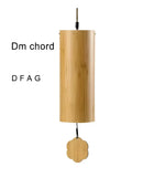 GobekUsa Bamboo Chord Wind Chimes: Handmade Musical Outdoor Decor for Garden and Home
