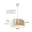 GobekUsa Handmade Silk Pendant Lamps for Dining, Bedroom, Living, Study Rooms