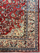 Handmade One-of-a-Kind Persian Mahal Rug - 10’ x 12’10”