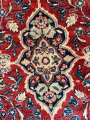 Handmade One-of-a-Kind Persian Mahal Rug - 10’ x 12’10”