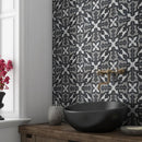 Handmade Ornament Honed Cement Tiles 8x8