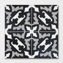 Handmade Ornament Honed Cement Tiles 8x8