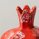 GobekUsa Handmade Pomegranate Ceramic Vase: Stylish Home Decor & Flower Arrangement Accessory