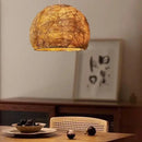 GobekUsa Handmade Rattan Bamboo Pendant Lamp for Creative Living Room Lighting