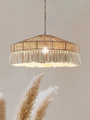 GobekUsa Handmade Rattan Pendant Lights - Nordic Style Chandelier for Home Decor
