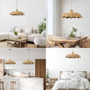 GobekUsa Handmade Rattan Pendant Lamps - Chinese Style Lighting for Home, Restaurant & Coffee Shop