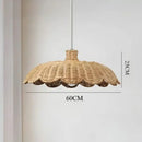 GobekUsa Handmade Rattan Pendant Lamps - Chinese Style Lighting for Home, Restaurant & Coffee Shop