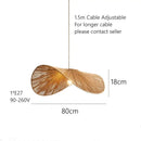GobekUsa Handmade Rattan Rope Vertigo Woven Pendant Lamp for Home and Hospitality