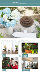 GobekUsa Handmade Round Rattan Bird Nest Decoration
