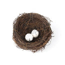 GobekUsa Handmade Round Rattan Bird Nest Decoration