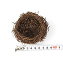 GobekUsa Handmade Round Rattan Bird Nest Decoration