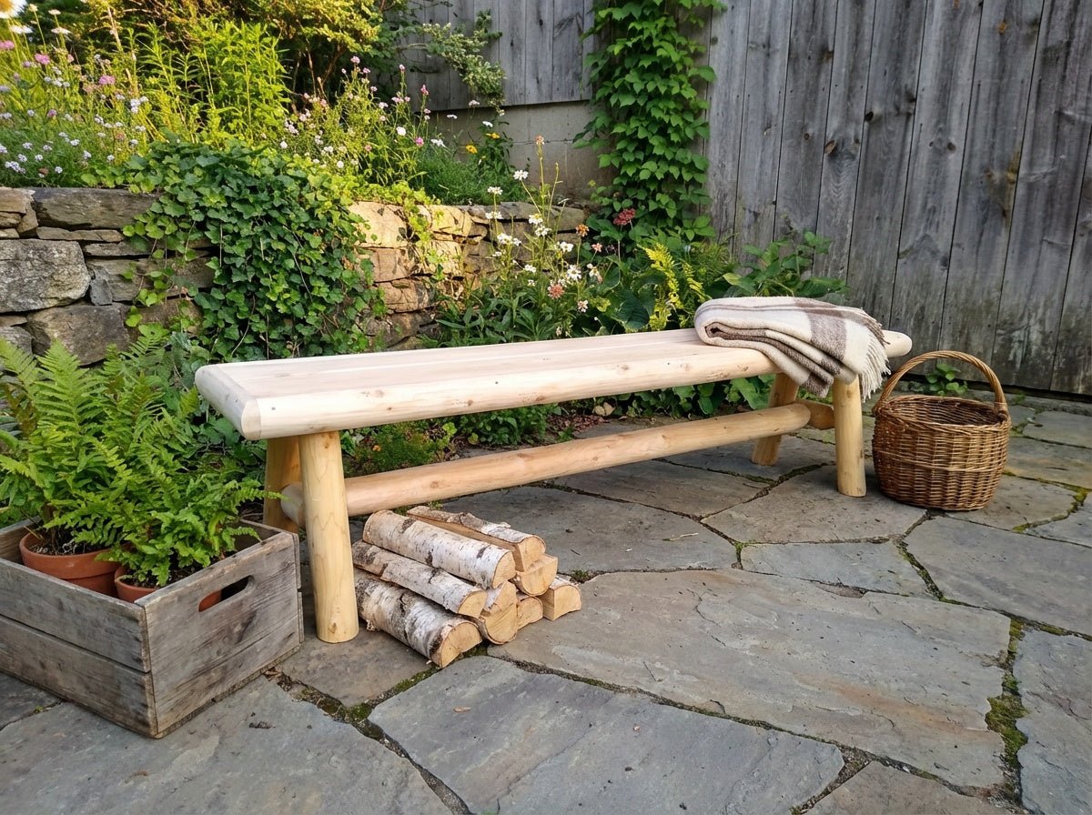 Handmade Solid Wooden Bench, photo 2 of 13