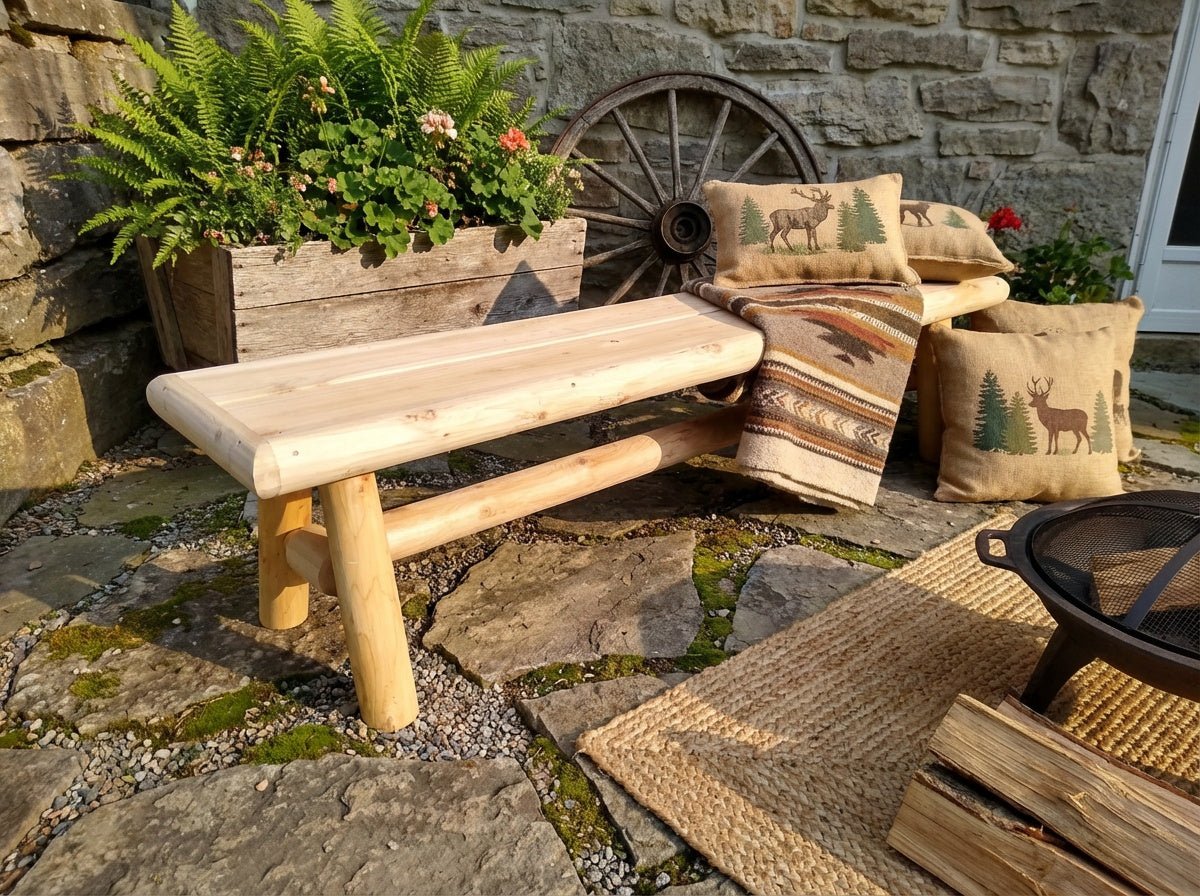 Handmade Solid Wooden Bench, photo 7 of 13