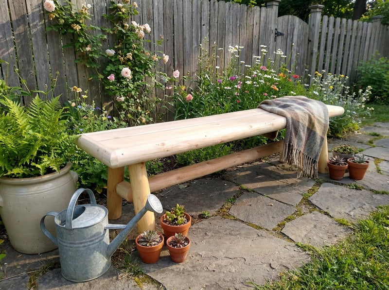 Handmade Solid Wooden Bench, photo 3 of 13