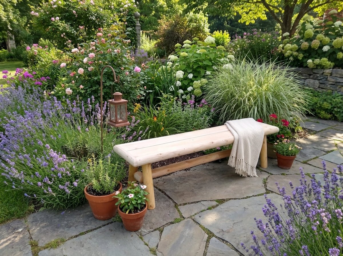 Handmade Solid Wooden Bench, photo 4 of 13