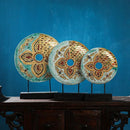 GobekUsa Handmade Thai Solid Wood Tabletop Decoration for Living Room and TV Cabinet