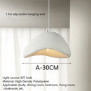 GobekUsa Handmade Wabi Sabi Chandelier Modern LED Pendant Lamp for Nordic Restaurant Island