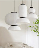 GobekUsa Handmade White Paper Chandelier for Home and Restaurant