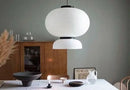 GobekUsa Handmade White Paper Chandelier for Home and Restaurant