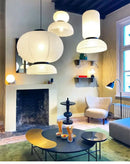 GobekUsa Handmade White Paper Chandelier for Home and Restaurant