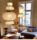 GobekUsa Handmade White Paper Chandelier for Home and Restaurant