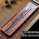 GobekUsa Handmade Wood Resin Tea Tray | Bubble Tea Table Home Kung Fu Set
