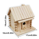GobekUsa Handmade Wooden Bird Nest Box for Outdoor Decor