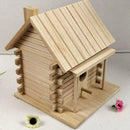 GobekUsa Handmade Wooden Bird Nest Box for Outdoor Decor