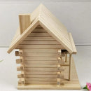 GobekUsa Handmade Wooden Bird Nest Box for Outdoor Decor