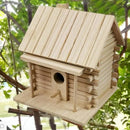 GobekUsa Handmade Wooden Bird Nest Box for Outdoor Decor