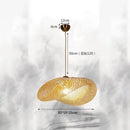 GobekUsa Bamboo Chandelier: Handmade LED Pendant Light for Living & Dining Room.withOpacity