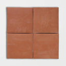 Handpressed Cotto Dark Natural Terracotta Tiles 6x6