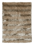 Handwoven Multi-Tone Shag Rug 5' x 6'7”