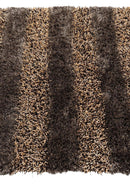 Handwoven Multi-Tone Shag Rug 5' x 6' 7