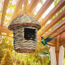 GobekUsa Handwoven Parrot Bird Nest for Outdoor Gardens