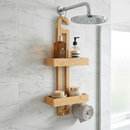 Hanging Bamboo Shower Caddy by Bamboo Switch