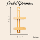 Hanging Bamboo Shower Caddy