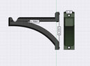 Hanging Planter Wall Hook, Curved
