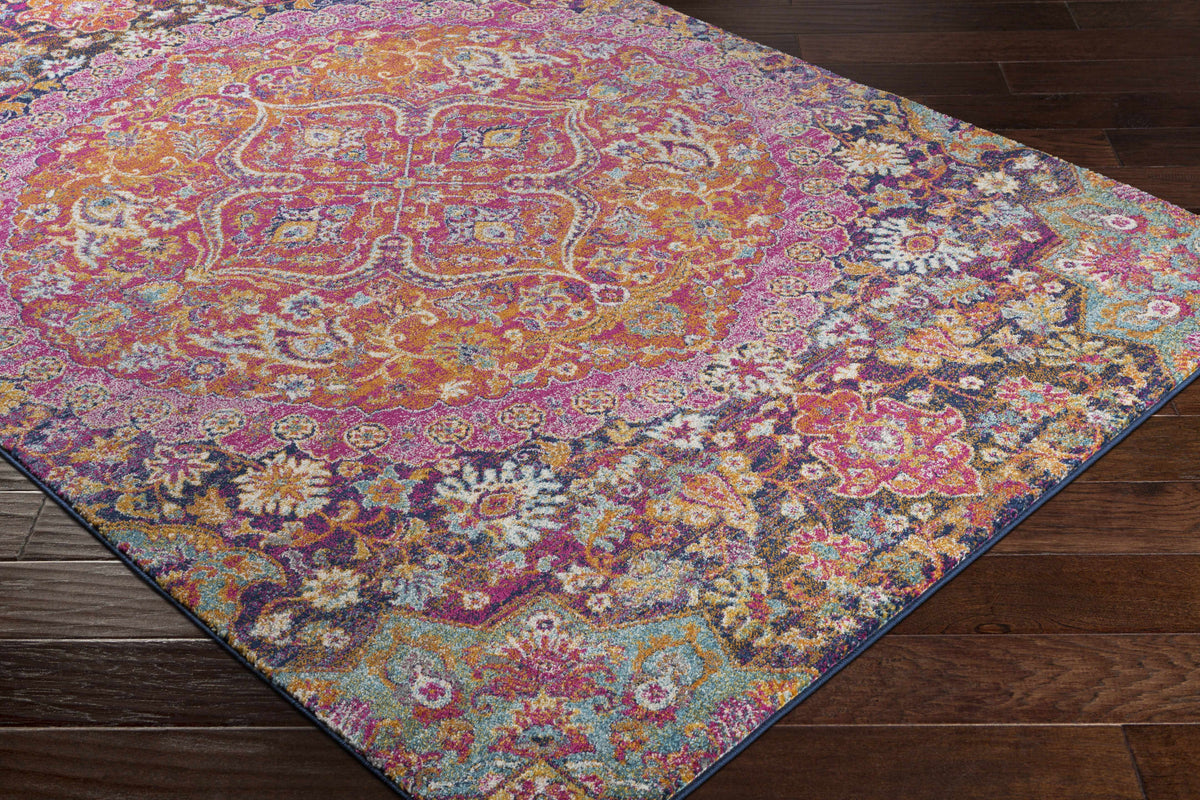 Burnt Orange Ojus Area Rug, photo 16 of 21