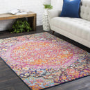 Burnt Orange Ojus Area Rug