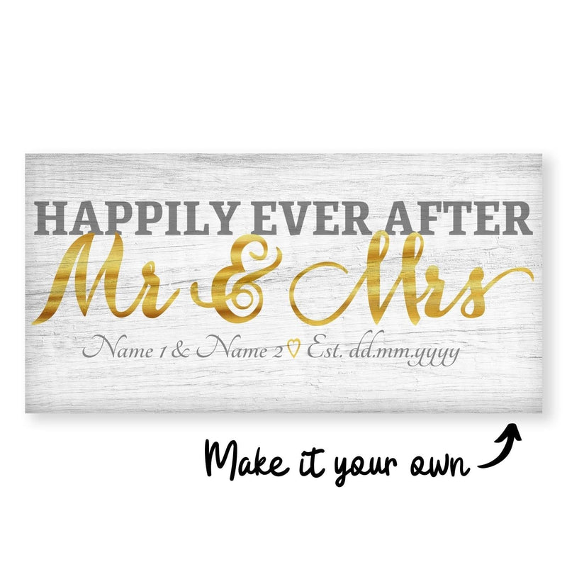 Happily Ever After Canvas