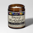 Malicious Women Co. Happy Birthday 9oz Funny Candle Organic Soy Wax Grown In The USA