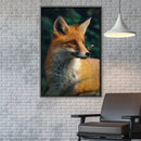 Happy Fox Canvas