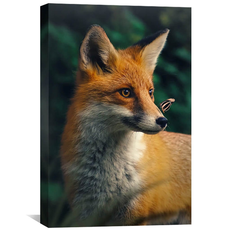 Happy Fox Canvas