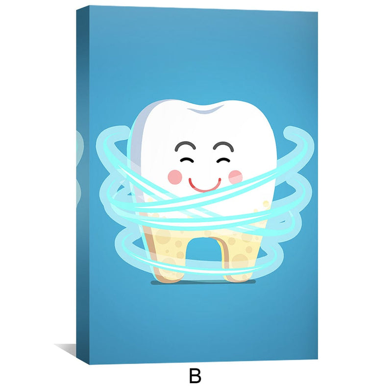 Happy Teeth Canvas